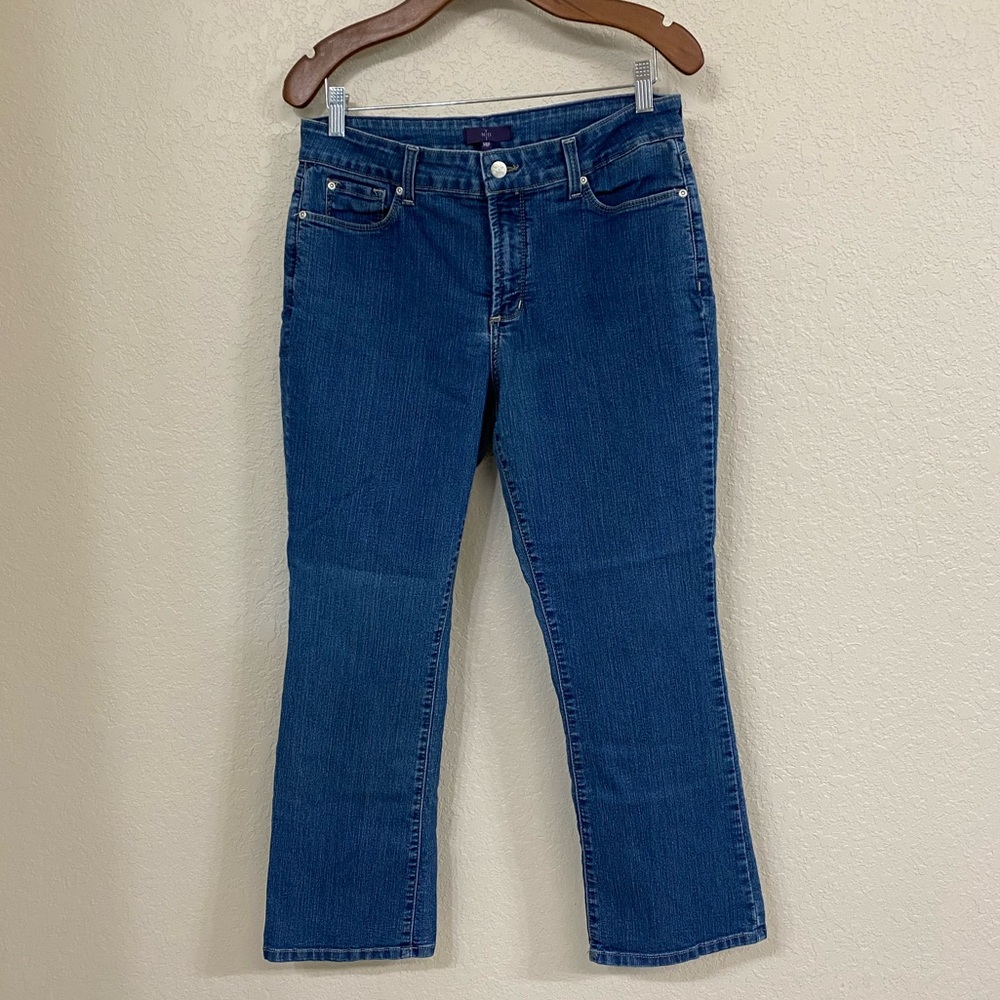 NYDJ bootcut with embroidered back pockets
